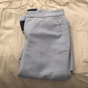 Light blue Zara Women ankle pants